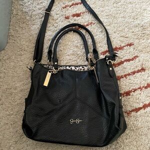 Jessica Simpson Black Shoulder Bag